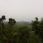 Coorg, Karnatka, with lush green hills